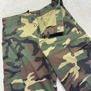 Vintage Winchester Pants Mens 32 Duck Camo Cargo Buttonfly Military Army Utility